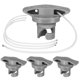 thumbnail image 1 of 4pcs Boat Air Valve Adapter Covers Easy Install Air Plug for Inflatable Kayaks Canoes Boats Durable Replacement Accessory, 1 of 5
