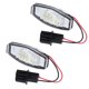 thumbnail image 1 of luces LED para matrícula para Honda Accord Civic Sedan Odyssey Pilot para Acura impermeable luz trasera 6000 K número trasero lámpara de etiqueta de matrícula 12 V 3 W blanco, 1 of 1