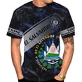 thumbnail image 2 of Custom El Salvador 3D Shirt for Men Camiseta De El Salvador Flag Shirt Salvadorans Pride Jersey El Salvadoreña Tshirt (T-shirt, 2XL), 2 of 8