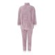 thumbnail image 3 of Gibobby camisón para mujer. Ropa de casa de invierno 2022, pijamas finos de terciopelo Coral de Color contrastante, ropa de casa de franela de terciopelo grueso de para mujer (Morado, L), 3 of 5