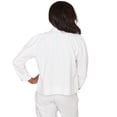 thumbnail image 2 of Alfred Dunner Womens Petite Patch Pocket Collared Jacket, 2 of 4