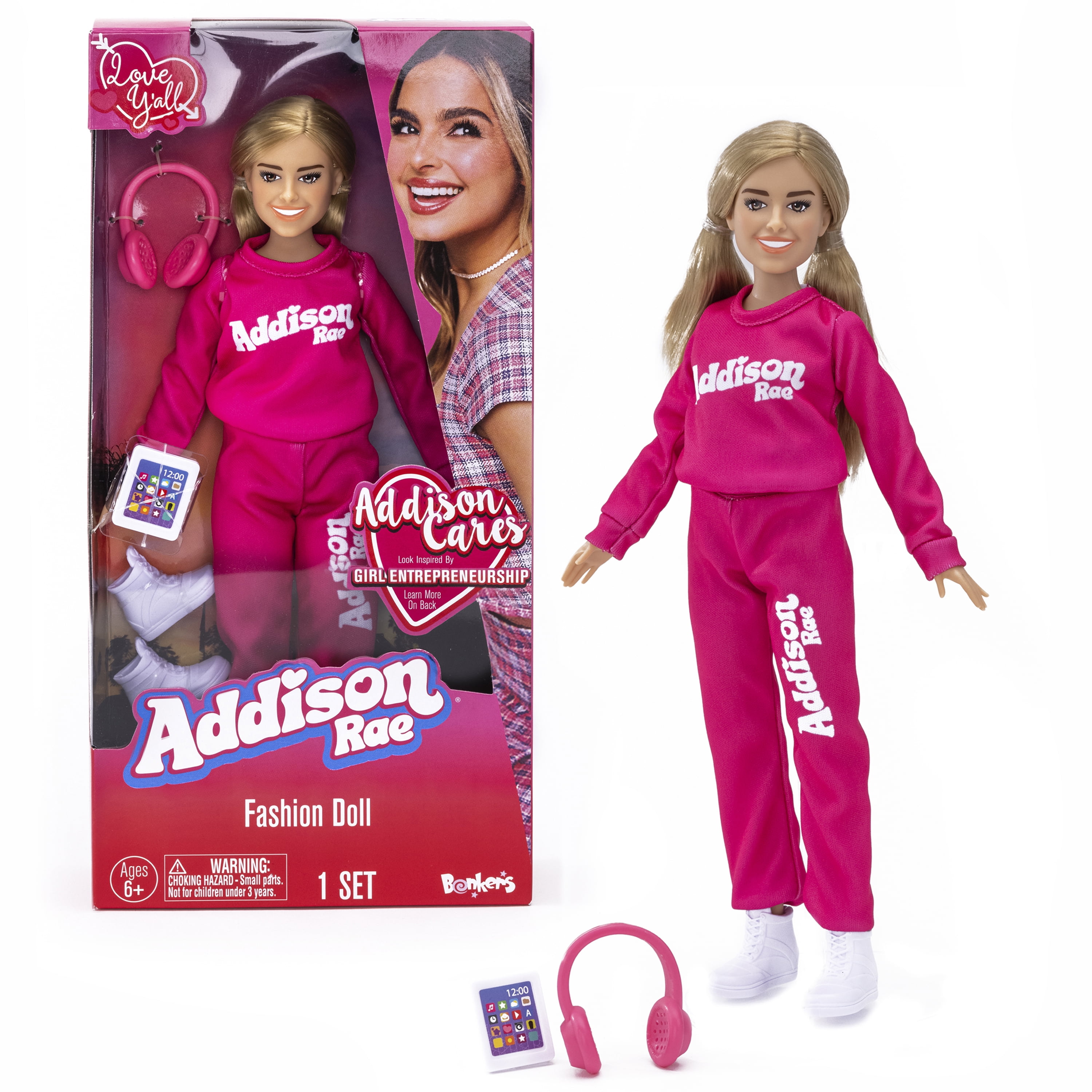 Addison Rae Fashion Doll, Comfy Style - Walmart.com
