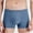 Gray Blue, variant on XBASW Men's Underwear Boxer Briefs Cotton Breathable Mens Underpants Four Corners Shorts for Men L-4XL
