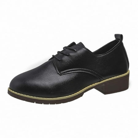 

Womens Casual Ankle Boots Block Heel Oxfords Working Dressy Shoes Fall Fashion Outdoors
