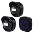 thumbnail image 1 of (EU)Wireless Driveway Alarm Waterproof Outdoor Motion Sensor Alarm 1 Receiver 2 Transmitters With 38 Chimes 200m/ 656ft Transmissio, 1 of 5