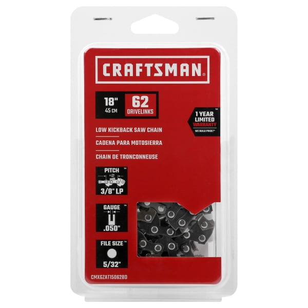 Craftsman 18 in. 62 links Chainsaw Chain
