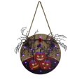 thumbnail image 1 of De Halloween Con Luz Led Letreros De Bienvenida De Halloween Placa De Puerta De Madera Para Fiesta De Halloween Decoraciones Para Interiores Y Exteriores De La Casa Sweethay HA046206-03, 1 of 6