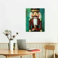 thumbnail image 5 of Fenyluxe Wall Art Canvas Print Nutcracker Pictures for Christmas - Soldier Painting Artwork for Home Art 16x20in, 5 of 5