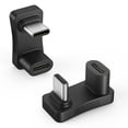 thumbnail image 1 of Adaptador USB-C MoKo con ángulo de 180 grados USB-C macho a hembra, paquete de 2, 1 of 8