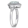 thumbnail image 3 of Everly Women's Aquamarine 14k White Gold Ring, 3 of 8