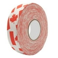 thumbnail image 2 of Hockey Protective Tape Badminton Pole Tape Hockey Stick Tape Wear Anti Skid Strong Adhesion for Hockey Badminton Racket and Pole Protection 2.5cm X 25m Red Maple Leaf & Stripes, 2 of 7