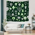 thumbnail image 5 of Durable Boho Decor Indoor Tapestry Electric Cars Leaves Modern Living Room Tapestry 51x59 Inch Washable Bicycles Turbines Water Droplets Tapestries for Home Living Room College, 5 of 5