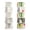White, variant on JaxShark 3-Tier 360° Rotating Bookshelf, 38.2" Kids Corner Bookcase, White