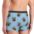 thumbnail image 5 of Disketp German Shepherd Puppy Men'S Boxer Briefs,Soft And Breathable Cotton Underwear With Comfortflex Waistband, 5 of 9