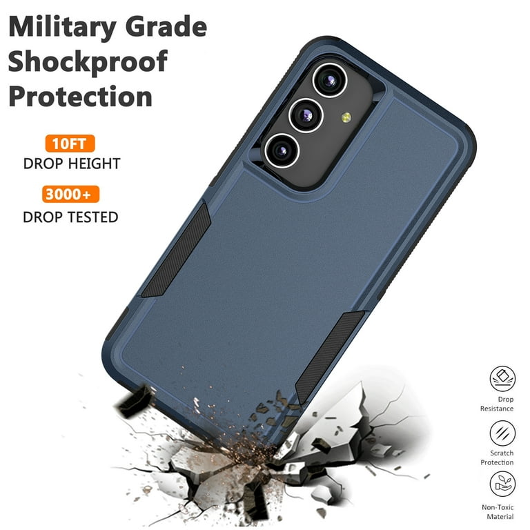 for Galaxy S24,S24 Plus,S24 Ultra Case,Njjex Heavy Duty Shockproof