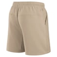 thumbnail image 3 of Unisex Fanatics Khaki San Diego Padres Elements Super Soft Fleece Shorts, 3 of 3