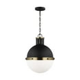 thumbnail image 6 of Generation Lighting 6577101 Hanks 13" Wide Pendant - Nickel, 6 of 7