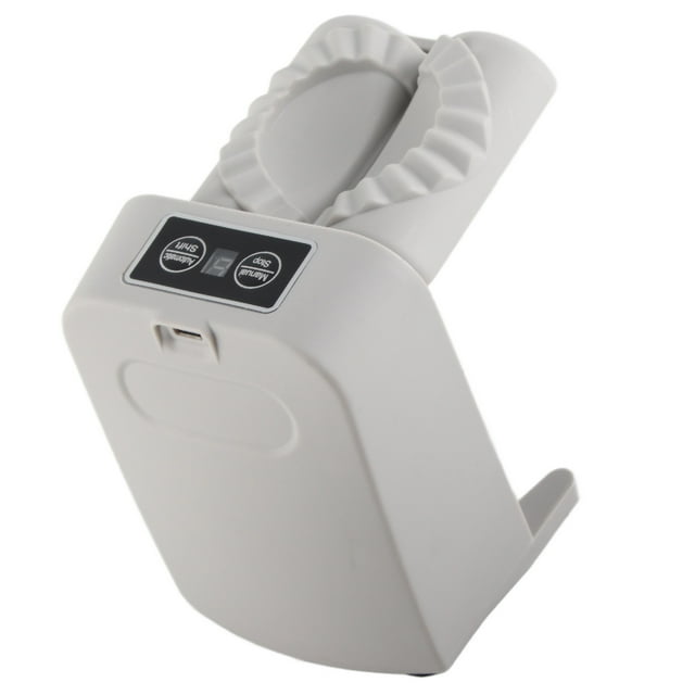Electric Dumpling Maker Machine, Automatic Dumpling Maker Wrapper Tool Dumpling Skin Maker with Filling Spoon & Brush Dumpling Making Tool Kitchen Gadgets for Making Dumpling