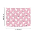 thumbnail image 6 of Goofa Pink Cartoon Bear Pattern Wall Tapestry for Bedroom ,29x37 Inch Tapestry Wall Hanging Bedspread Tapestry Boho Tapestry, 6 of 8