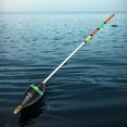 thumbnail image 1 of La pesca de madera vertical de la boya 15g 20g 25g 30g flota el flotador largo de madera de la pesca de la cola, 1 of 7