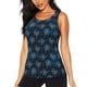 thumbnail image 1 of Fotbe Dandelions Blusas Sin Mangas para Mujer – Estilo Casual, Corte Suelto, Slim-Fit, Cuello Redondo Deportivo, Tops de Verano para Gimnasio y Yoga-Large, 1 of 7