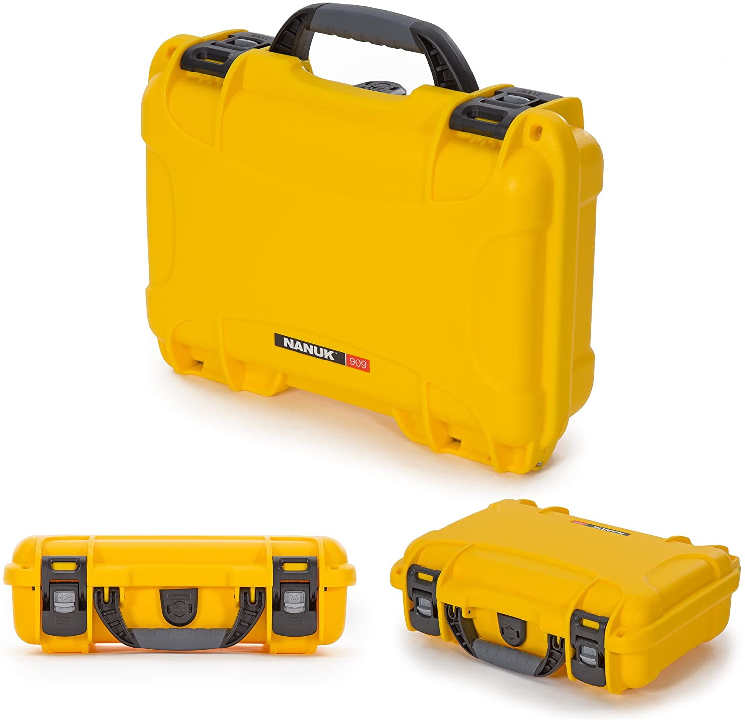 Nanuk 909 Waterproof Hard Case Yellow Made in Canada