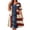 Multicolor-4, variant on Womens Dresses Short Sleeve V Neck Leaf Print A Line Midi Dress Casual Summer Beach Vacation Party Dress