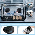 thumbnail image 6 of Mushroom Cultivation Tent, 38" x 20" x 25" Transparent Plastic Grow Chamber with Foldable Frame, Elastic Armholes & 2 Spray Bottles, 6 of 8