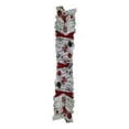 thumbnail image 3 of Clearance!Christmas Wreath Christmas Swag for Front Door, Artificial Christmas Garland with Bow Flocked Xmas Garland Rattan Set for Outdoor Indoor Home Decor(47.2inch Rattan), 3 of 11