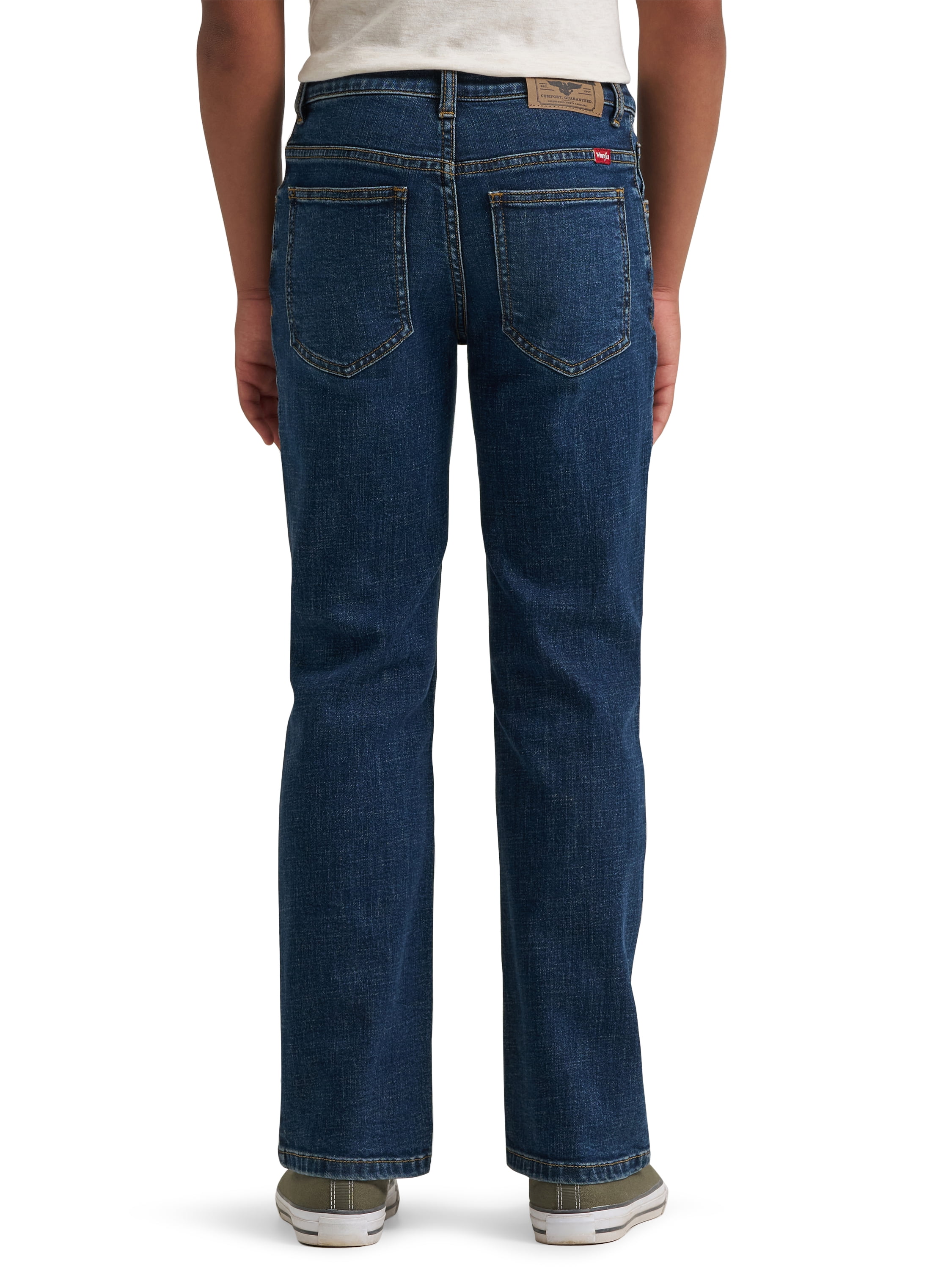 Wrangler Boys Bootcut Denim Jeans, Sizes 4-16 & Husky