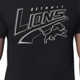 thumbnail image 3 of Men's Starter Black Detroit Lions Modern Tailsweep Graphic T-Shirt, 3 of 3