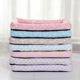 thumbnail image 6 of Cooling Sleep Nest Kennel Matress Puppy Cat Cushion Dog Cooling Mat Pet Supplies Pet Bed LIGHT GREY S, 6 of 8