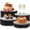 Black, variant on Buffet Risers Risers for Buffet Table Risers Display Stands Tall Cake Stands Cylinder Stands for Party Pedestal Cake Stand Dessert Table Display Set Cupcake Stands Cupcake Display (Golden)
