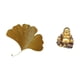 thumbnail image 5 of Arte de pared de hierro con hojas de ginkgo y escultura de Buda Maitreya, decoración abstracta de Feng Shui para sala de estar, oficina, hotel, comedo, 5 of 8