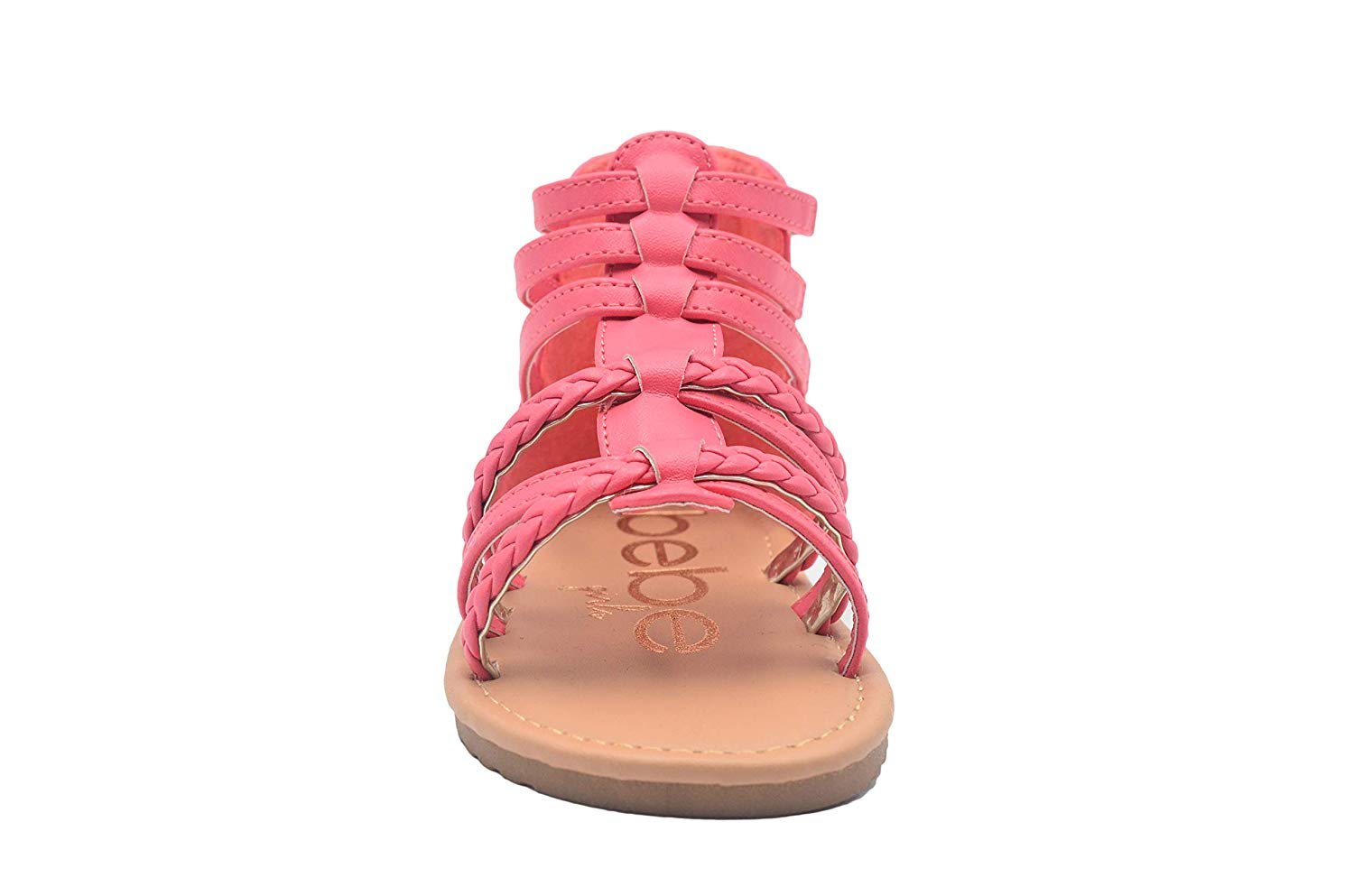 MIXIN Toddler//Little Kid Girls Gladiator Sandals with Strappy Ankle High Back Zipper