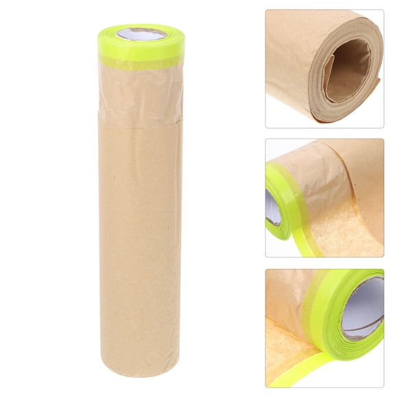 HONMEET 1 Roll Masking Paper for Furniture Car Wall Floor Covering Tear Resistant for Easy Painting Protection