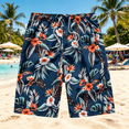 thumbnail image 6 of Cmfcve Mens Swim Trunks Summer Quick Dry Board Shorts Beach Mesh Lining Bathing Suit with Side Pockets, 6 of 6