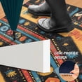 thumbnail image 2 of Yayeee Doormat for Inside 20"x32" Absorbent Low-Profile Washable Non-Slip Rubber Backed Entryway Rug, Orange Geometric, 2 of 8