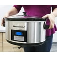 thumbnail image 2 of Maxi-Matic Elite Platinum MST-900D 8.5 Quart Digital Programmable Slow Cooker with Timer, Stainless Steel, 2 of 8