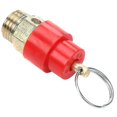 thumbnail image 2 of KAIYANG 1 válvula de liberación segura para compresor de aire BSP 1/4 de 120 PSI, regulador de liberación de presión de cobre rojo, 2 of 4