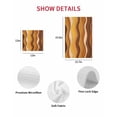 thumbnail image 7 of Burnt Orange Ombre Kitchen Dish Towels for Drying Dishes Set of 2, Abstract Art Moire Ocean Waves Waffle Weave Microfiber Hand Tea Bathroom Towels Quick Dry & Absorbent Towel 15.7x23.6, 7 of 7