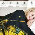 thumbnail image 3 of Qinduosi Sofa Blanket - Butterfly Print Throw Blanket Soft Sofa Chair Bed Office Practical Blanket, 3 of 6