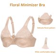 thumbnail image 2 of AISILIN Women's Plus Size Minimizer Full Coverage Unlined Underwire Bra, 2 of 6