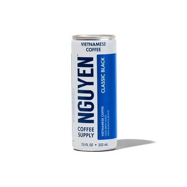 Nguyen Coffee Supply Classic Black Vietnamese Coffee - 7.5 fl oz Can