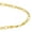 Yellow Gold, variant on JewelStop 14k Semi-Solid Yellow Gold 4.6 mm Lite Figaro Bracelet Lobster Claw Clasp -7 Inches