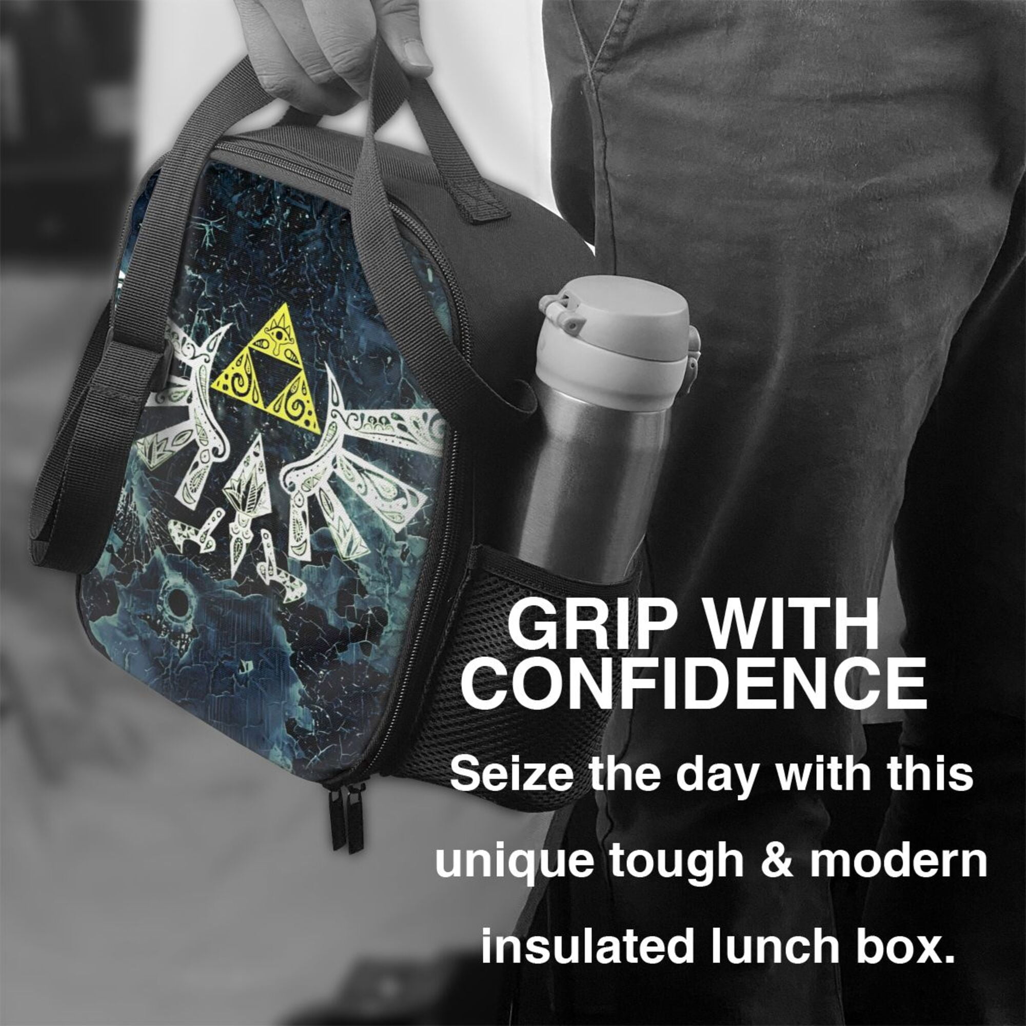 The Legend Of Zelda Lunch Box Portable Lunch Bag Woman Man Teen Work Office With Lunch Storage Bag Reusable