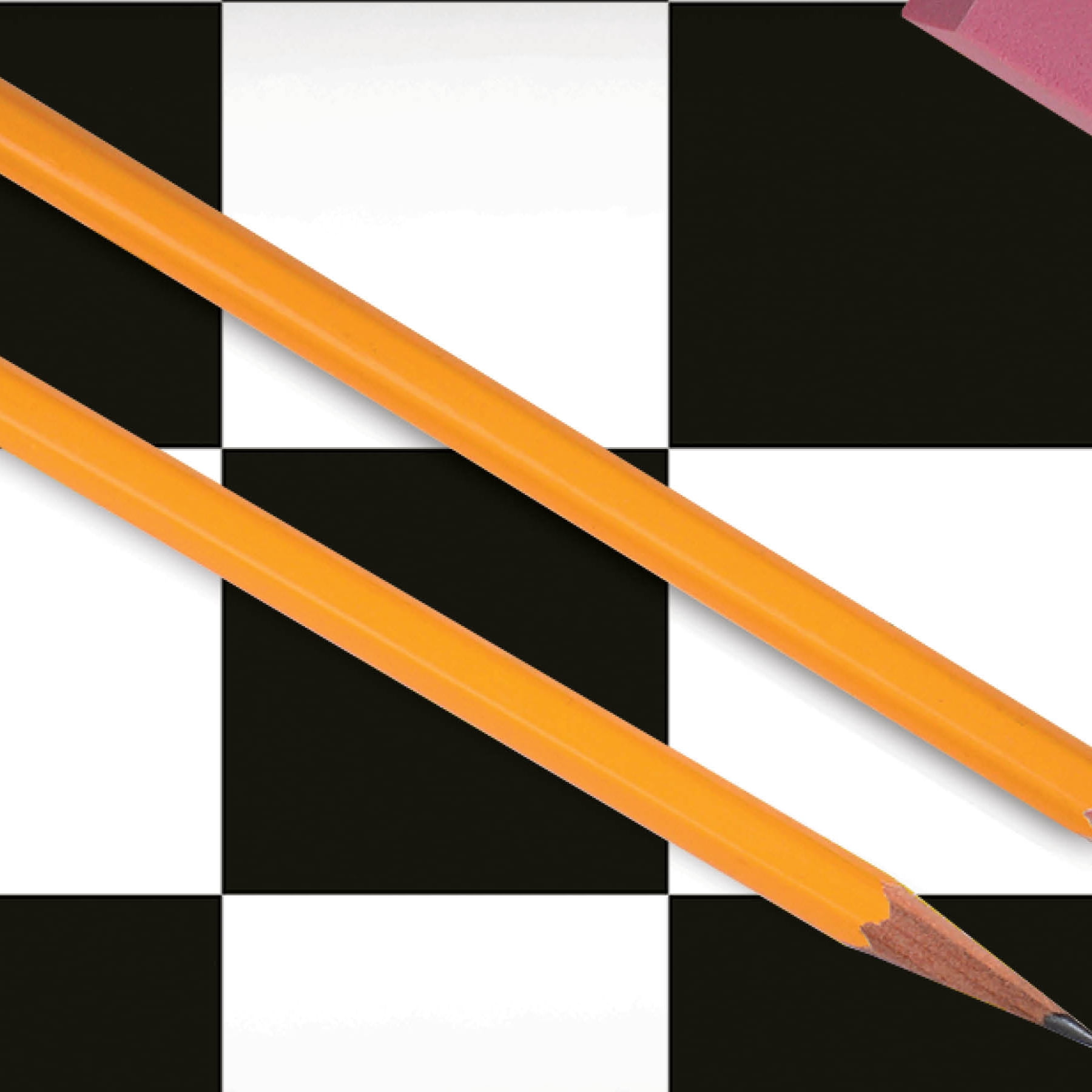 Mainstays Black and White Checkerboard Peel and Stick Wallpaper 30.75 Sq. ft, 1 Count