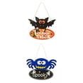 thumbnail image 1 of 2 Placas Colgantes Para Decoración de Puerta de Halloween BLESIY Letreros de jardín de Halloween, 1 of 6