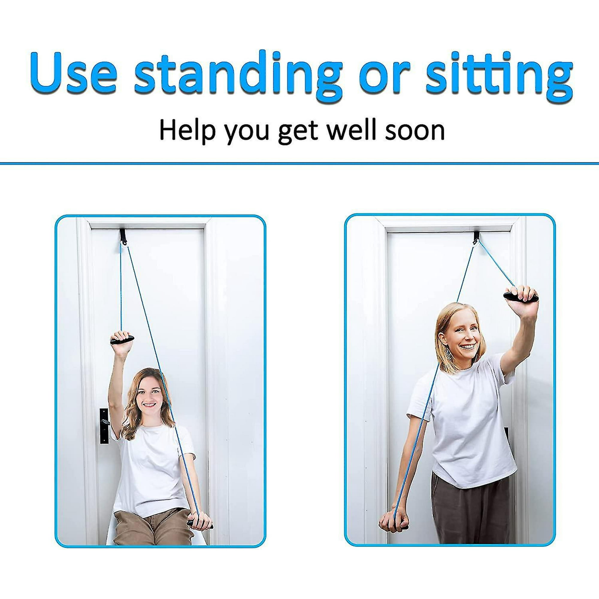 Yeater Shoulder Therapy Exercise Pulley System Slim Shoulder Pulley For Shoulder Physical Therapy Alleviate Shoulder Pain Green
