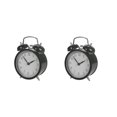 thumbnail image 2 of IKEA DEKAD Alarm Clock, Black (Pack of 2, W: 4" X D: 2 ¼" X H: 5 ½"), 2 of 5